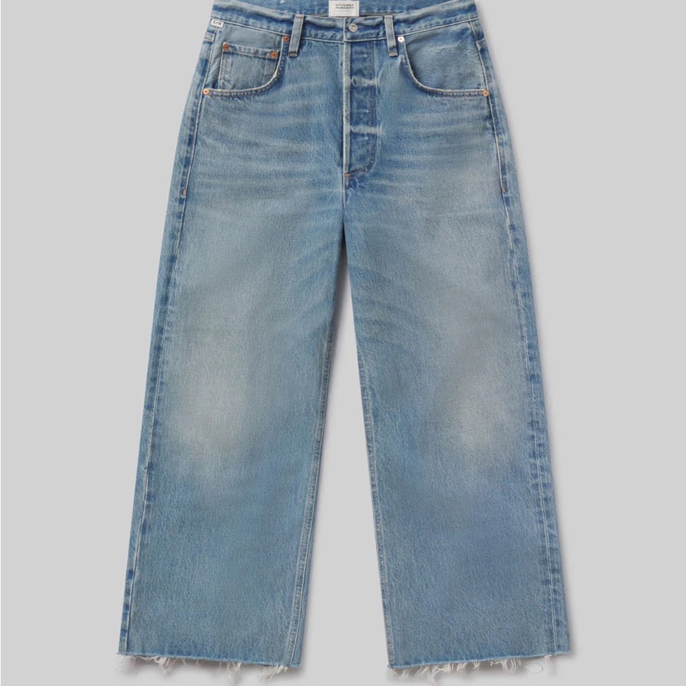 Citizens Of Humanity Ayla Frayed Crop